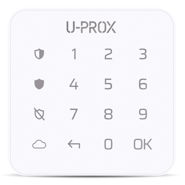 U-Prox Touch Betjenngspanel G1 - Hvid